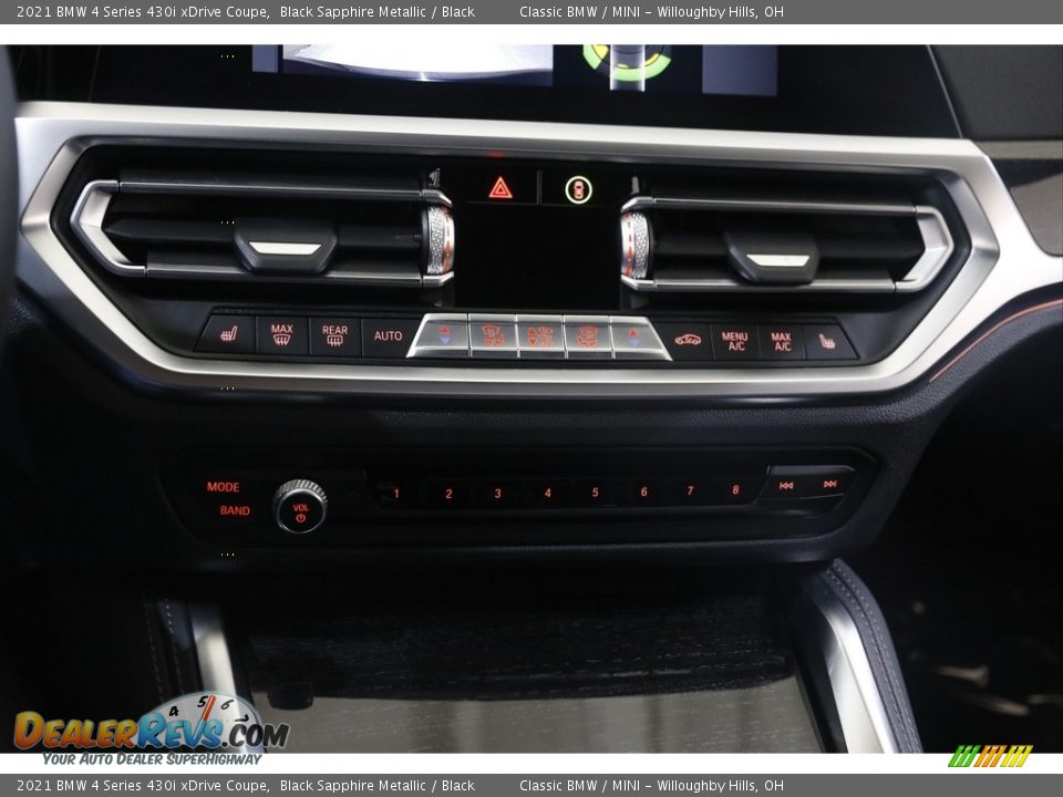 Controls of 2021 BMW 4 Series 430i xDrive Coupe Photo #14