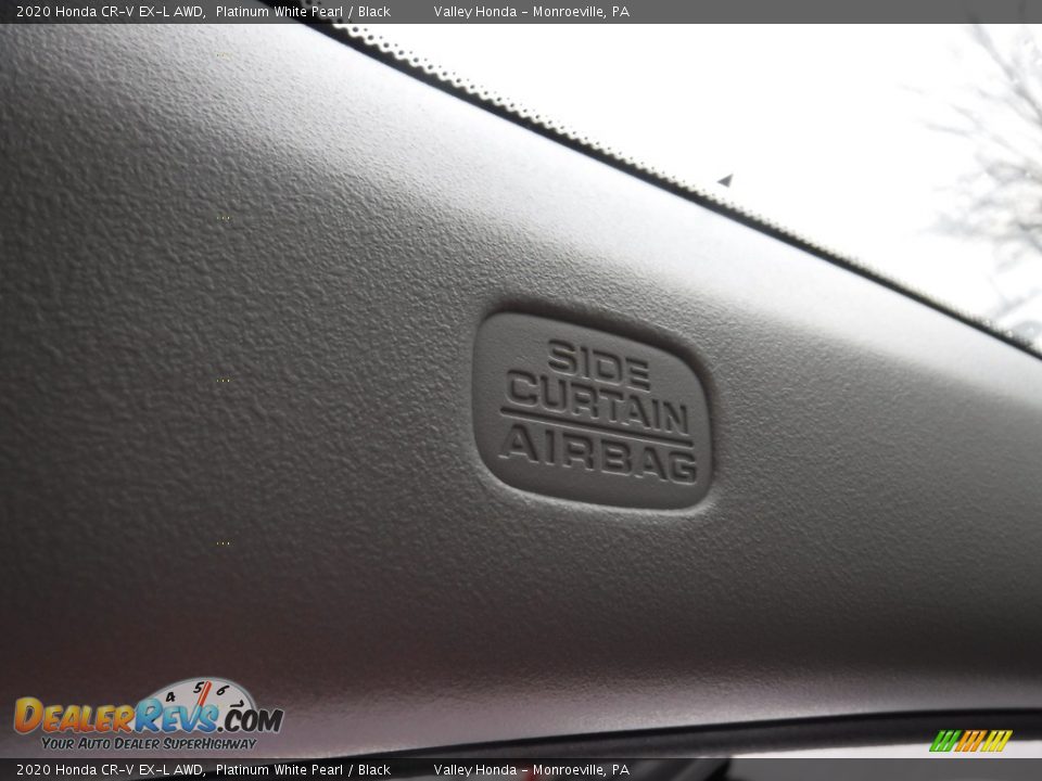 2020 Honda CR-V EX-L AWD Platinum White Pearl / Black Photo #23