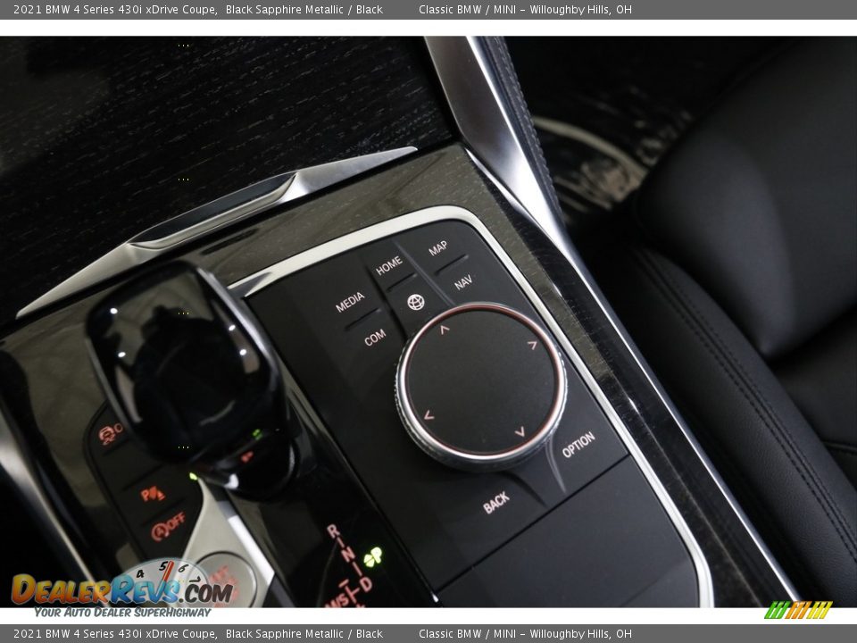 Controls of 2021 BMW 4 Series 430i xDrive Coupe Photo #17