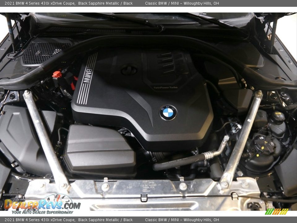 2021 BMW 4 Series 430i xDrive Coupe 2.0 Liter DI TwinPower Turbocharged DOHC 16-Valve VVT 4 Cylinder Engine Photo #22