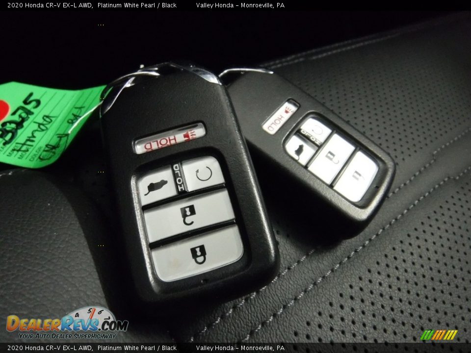 2020 Honda CR-V EX-L AWD Platinum White Pearl / Black Photo #32
