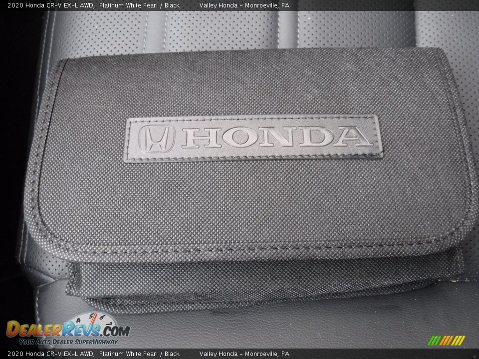 2020 Honda CR-V EX-L AWD Platinum White Pearl / Black Photo #33