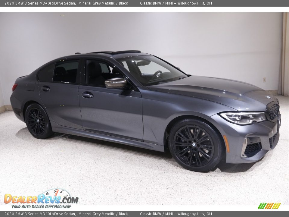 2020 BMW 3 Series M340i xDrive Sedan Mineral Grey Metallic / Black Photo #1