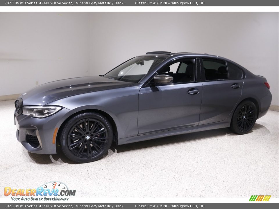 2020 BMW 3 Series M340i xDrive Sedan Mineral Grey Metallic / Black Photo #3