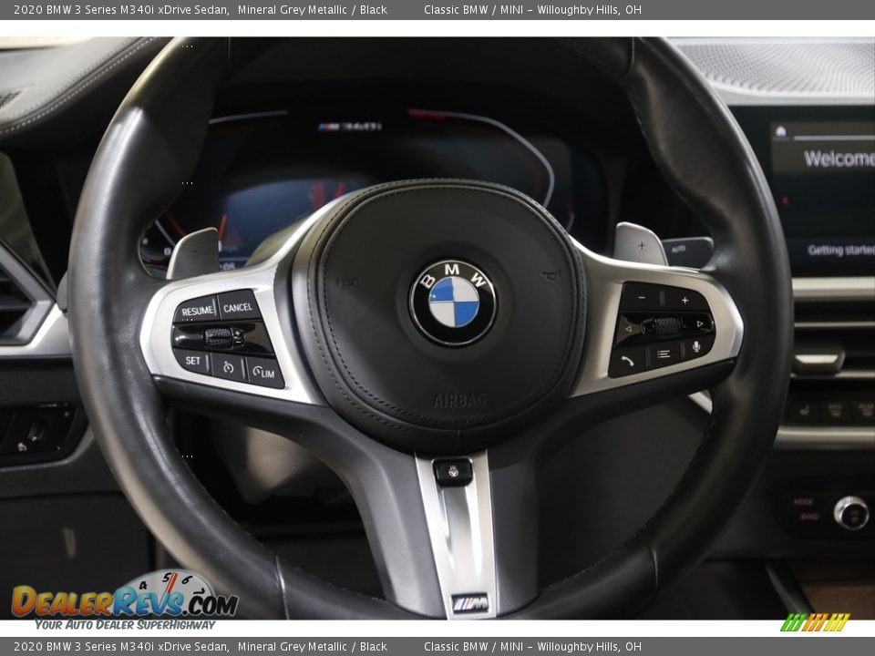 2020 BMW 3 Series M340i xDrive Sedan Mineral Grey Metallic / Black Photo #7