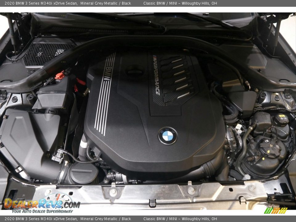 2020 BMW 3 Series M340i xDrive Sedan Mineral Grey Metallic / Black Photo #22