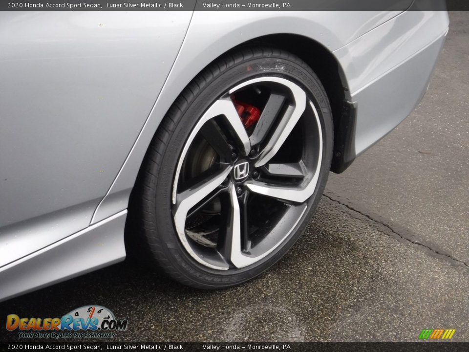 2020 Honda Accord Sport Sedan Lunar Silver Metallic / Black Photo #3