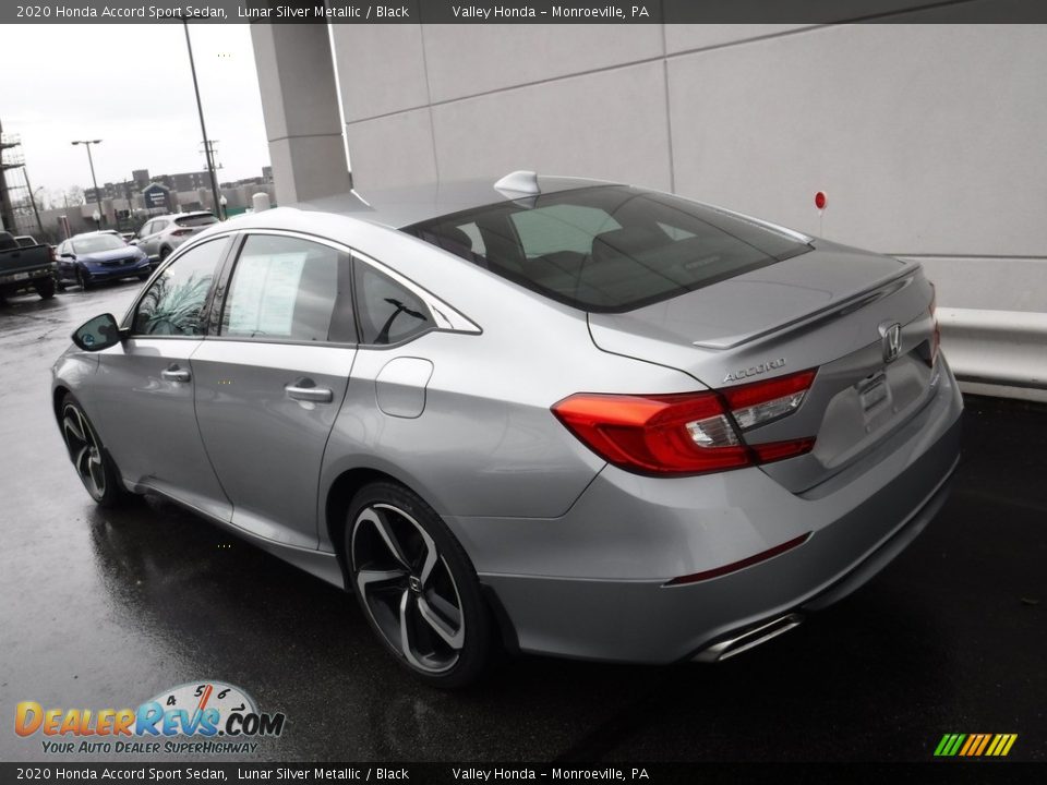 2020 Honda Accord Sport Sedan Lunar Silver Metallic / Black Photo #9