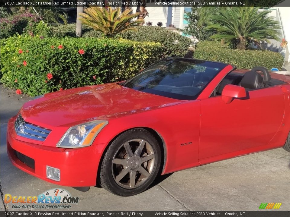 2007 Cadillac XLR Passion Red Limited Edition Roadster Passion Red / Ebony Photo #5