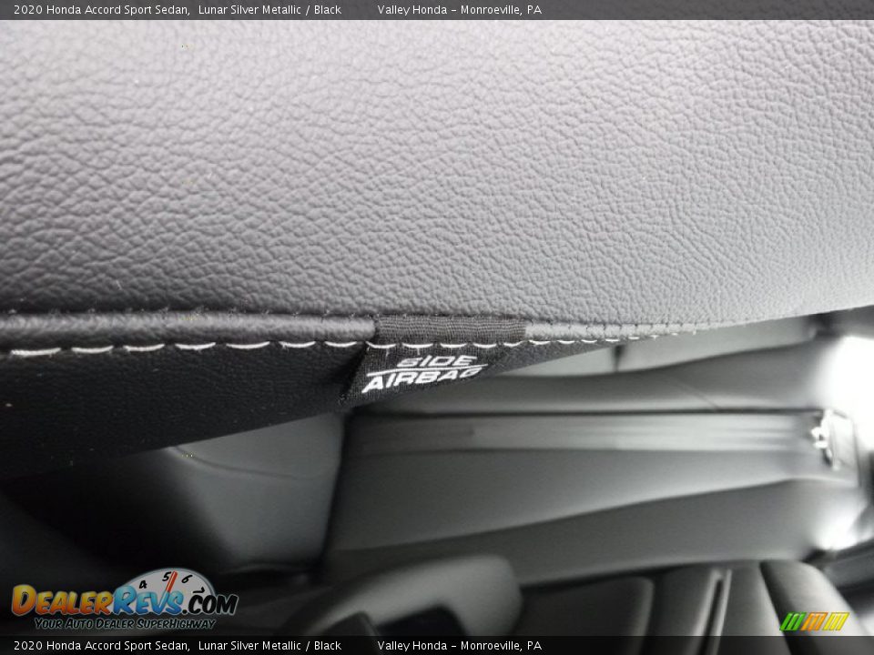 2020 Honda Accord Sport Sedan Lunar Silver Metallic / Black Photo #14
