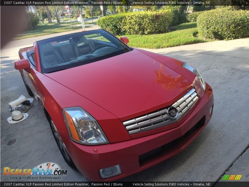 2007 Cadillac XLR Passion Red Limited Edition Roadster Passion Red / Ebony Photo #8