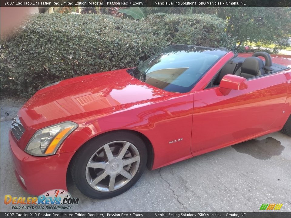 2007 Cadillac XLR Passion Red Limited Edition Roadster Passion Red / Ebony Photo #10