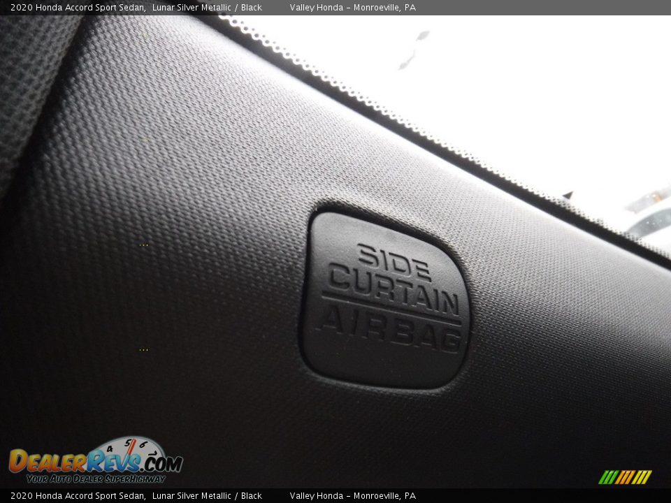 2020 Honda Accord Sport Sedan Lunar Silver Metallic / Black Photo #21