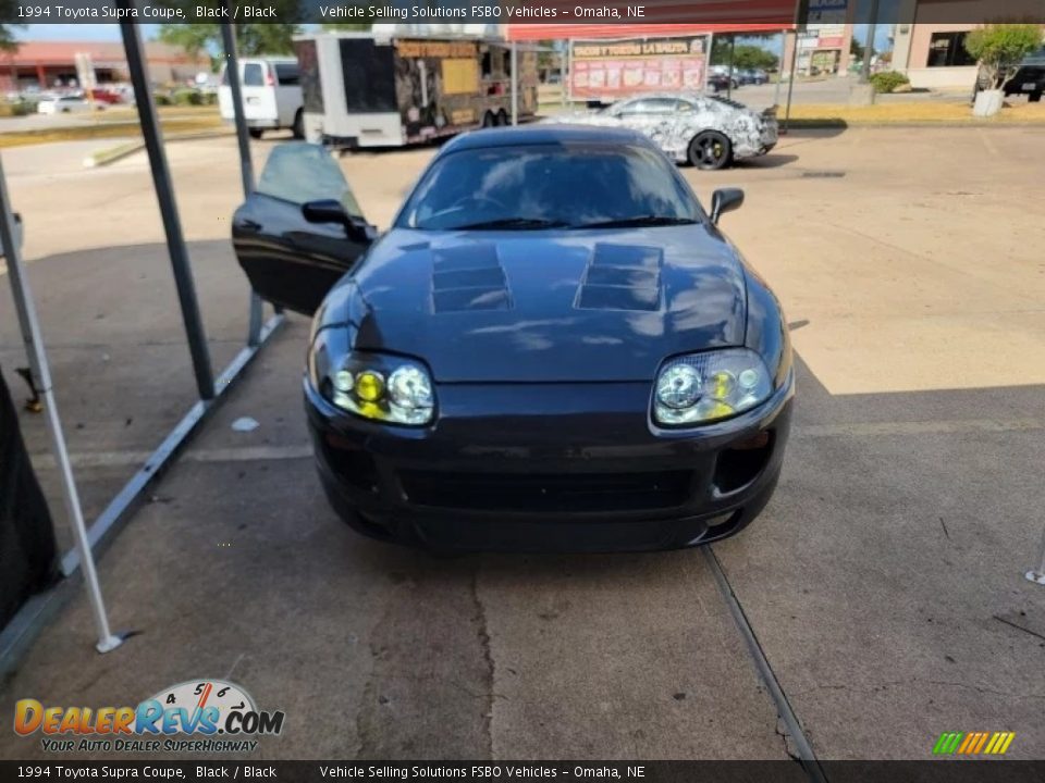 1994 Toyota Supra Coupe Black / Black Photo #5