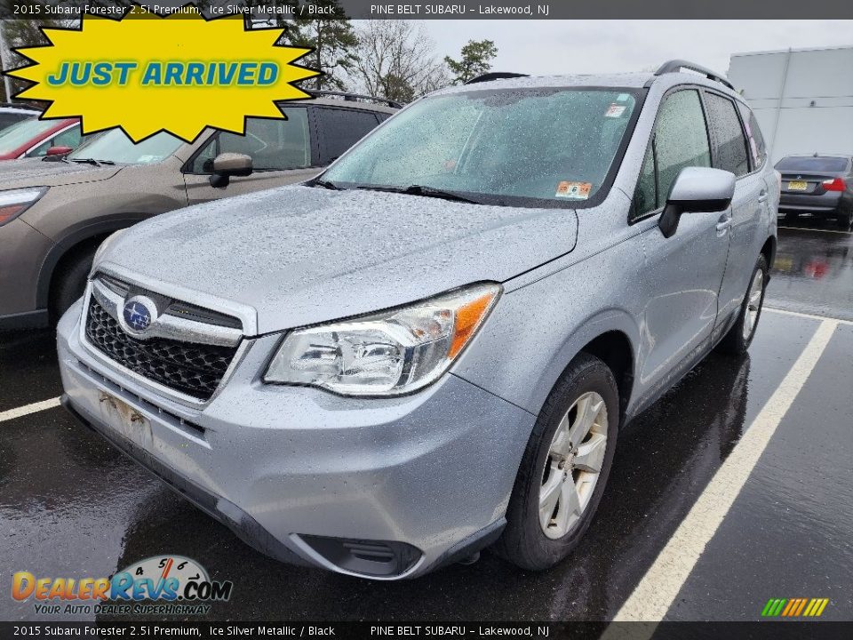 2015 Subaru Forester 2.5i Premium Ice Silver Metallic / Black Photo #1