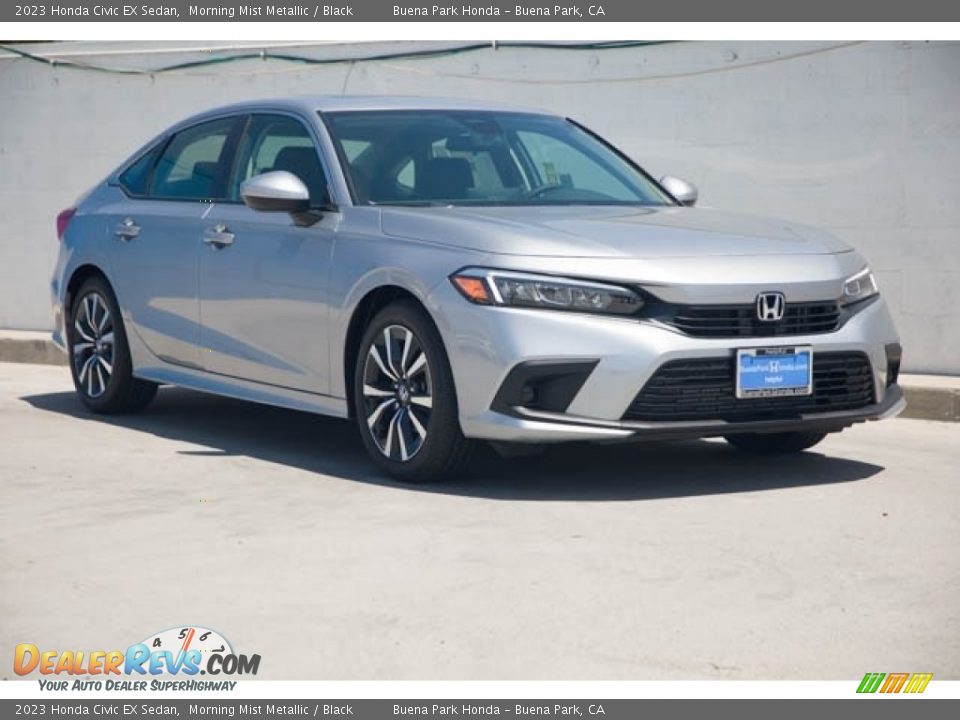 Front 3/4 View of 2023 Honda Civic EX Sedan Photo #1