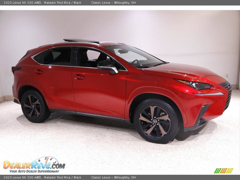 Matador Red Mica 2020 Lexus NX 300 AWD Photo #1