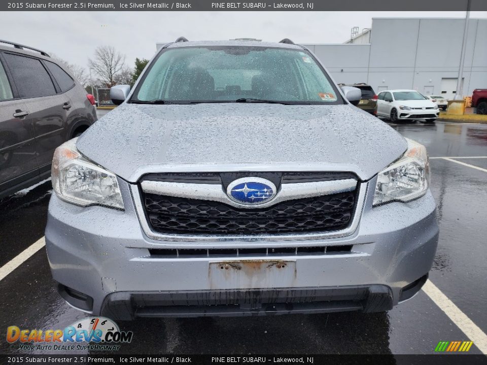 2015 Subaru Forester 2.5i Premium Ice Silver Metallic / Black Photo #2