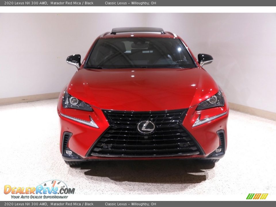 2020 Lexus NX 300 AWD Matador Red Mica / Black Photo #2