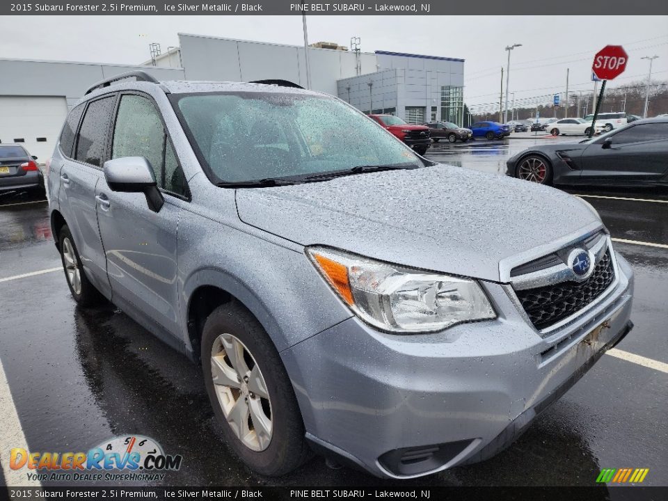 2015 Subaru Forester 2.5i Premium Ice Silver Metallic / Black Photo #3