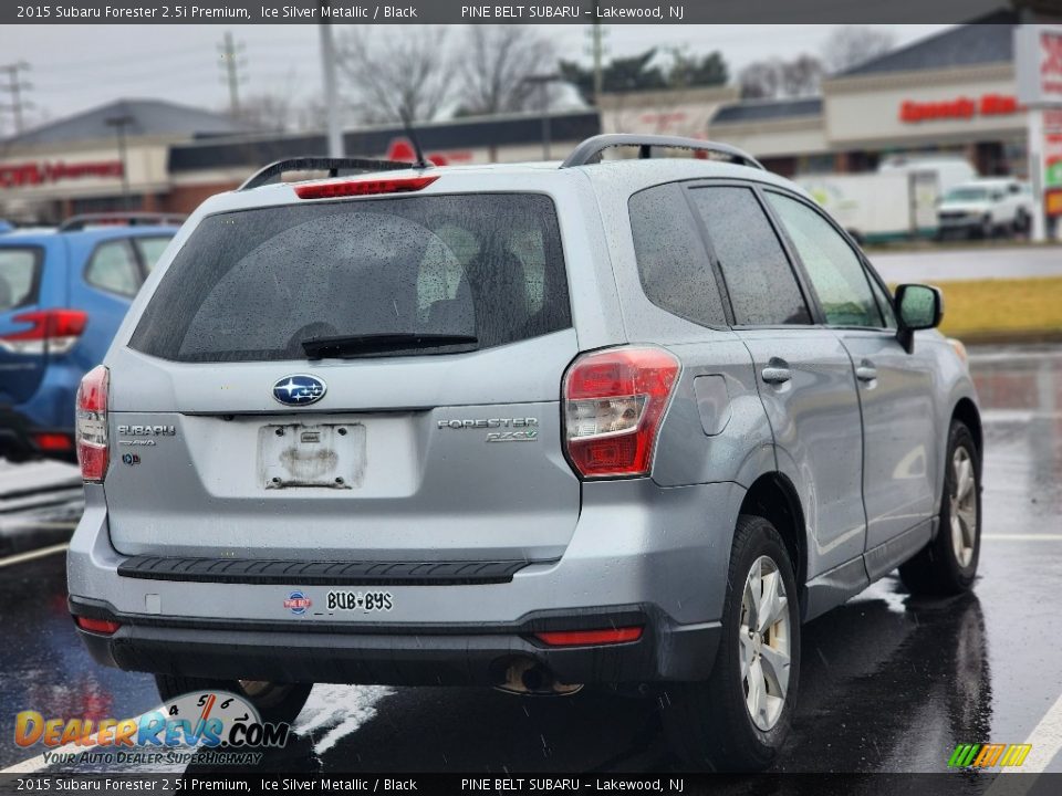 2015 Subaru Forester 2.5i Premium Ice Silver Metallic / Black Photo #4