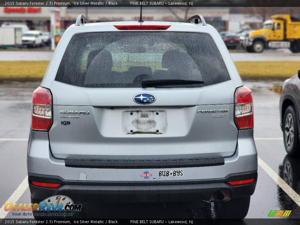 2015 Subaru Forester 2.5i Premium Ice Silver Metallic / Black Photo #6