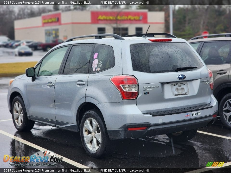 2015 Subaru Forester 2.5i Premium Ice Silver Metallic / Black Photo #7