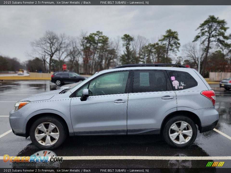 2015 Subaru Forester 2.5i Premium Ice Silver Metallic / Black Photo #8