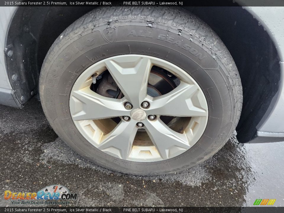 2015 Subaru Forester 2.5i Premium Ice Silver Metallic / Black Photo #9