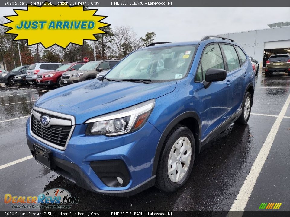 2020 Subaru Forester 2.5i Horizon Blue Pearl / Gray Photo #1