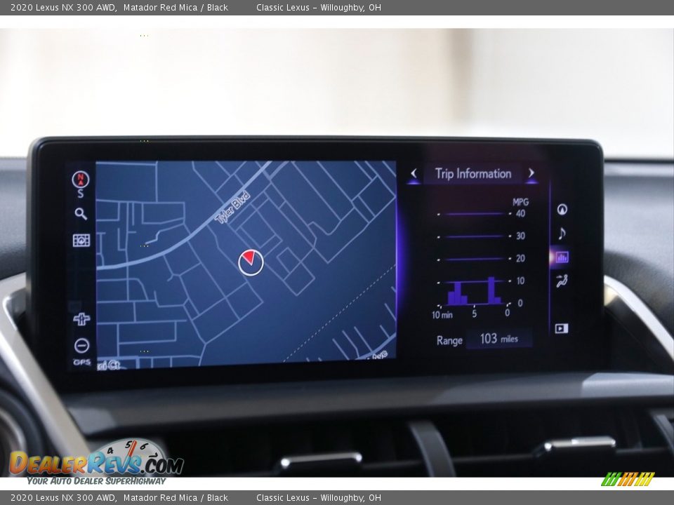Navigation of 2020 Lexus NX 300 AWD Photo #12