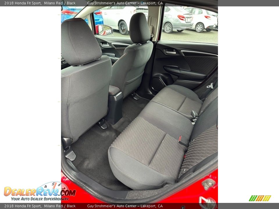 Rear Seat of 2018 Honda Fit Sport Photo #13