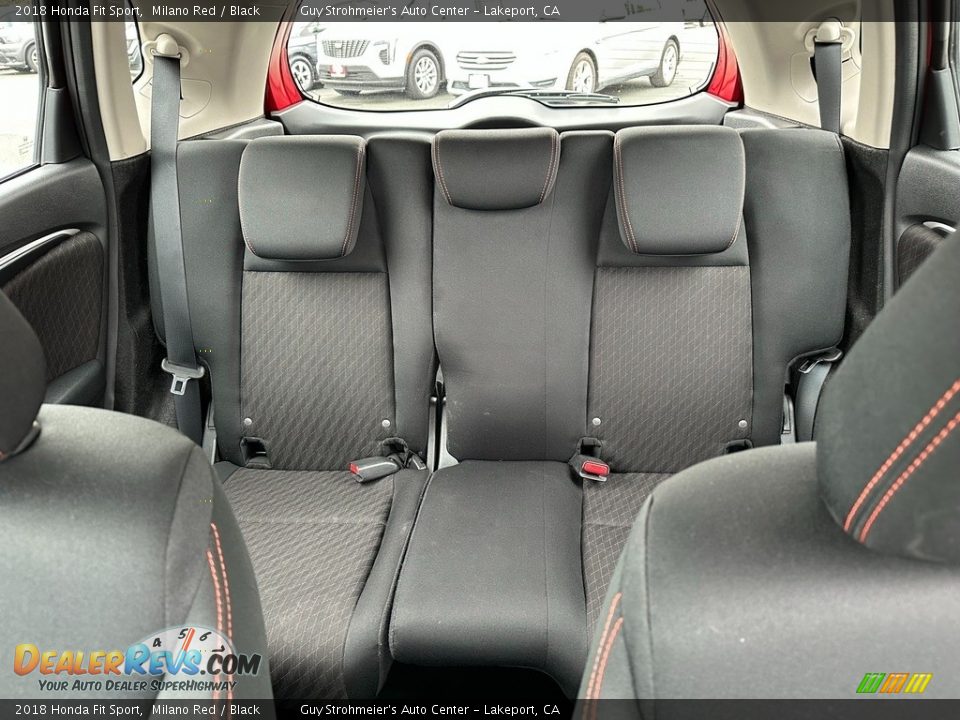 Rear Seat of 2018 Honda Fit Sport Photo #14