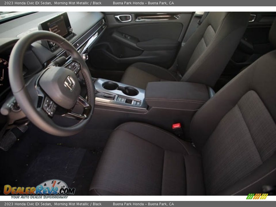 2023 Honda Civic EX Sedan Morning Mist Metallic / Black Photo #15