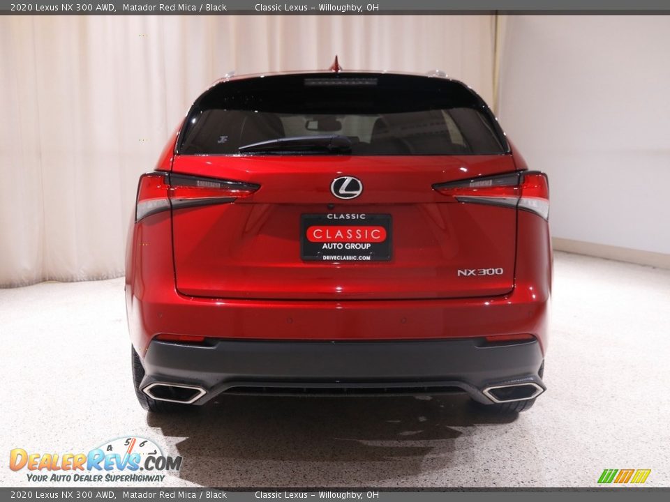 2020 Lexus NX 300 AWD Matador Red Mica / Black Photo #21