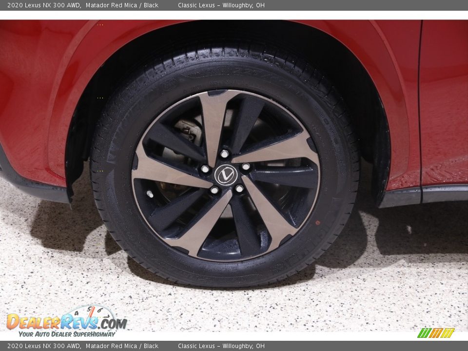 2020 Lexus NX 300 AWD Matador Red Mica / Black Photo #23