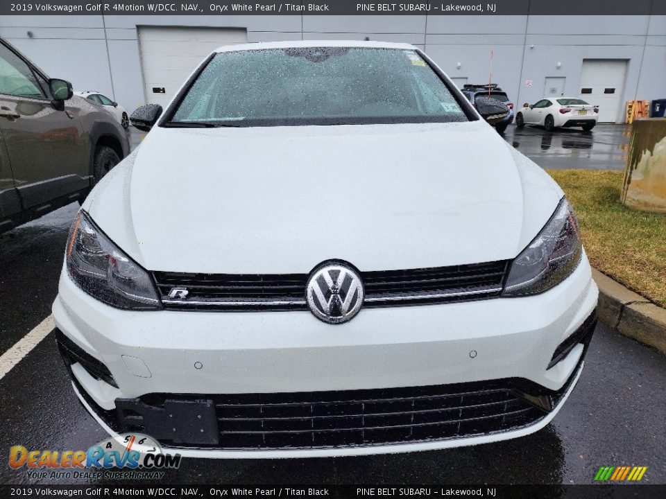 2019 Volkswagen Golf R 4Motion W/DCC. NAV. Oryx White Pearl / Titan Black Photo #2