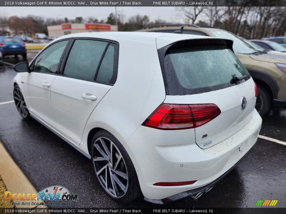 2019 Volkswagen Golf R 4Motion W/DCC. NAV. Oryx White Pearl / Titan Black Photo #9