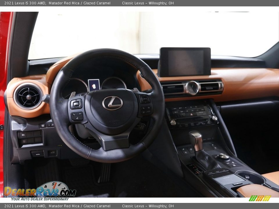 Dashboard of 2021 Lexus IS 300 AWD Photo #6