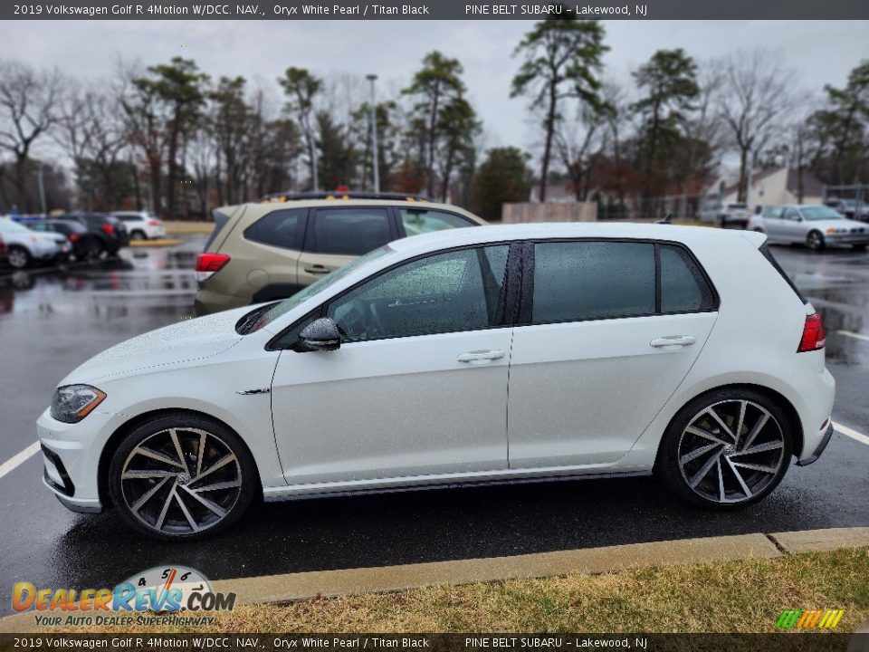 Oryx White Pearl 2019 Volkswagen Golf R 4Motion W/DCC. NAV. Photo #10