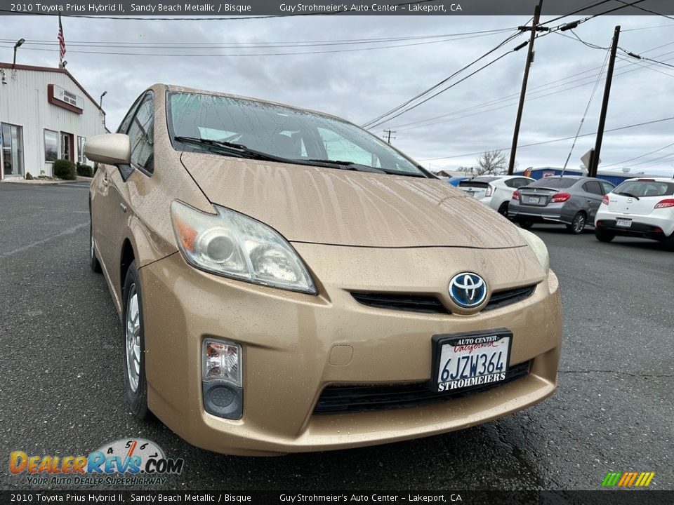 2010 Toyota Prius Hybrid II Sandy Beach Metallic / Bisque Photo #1