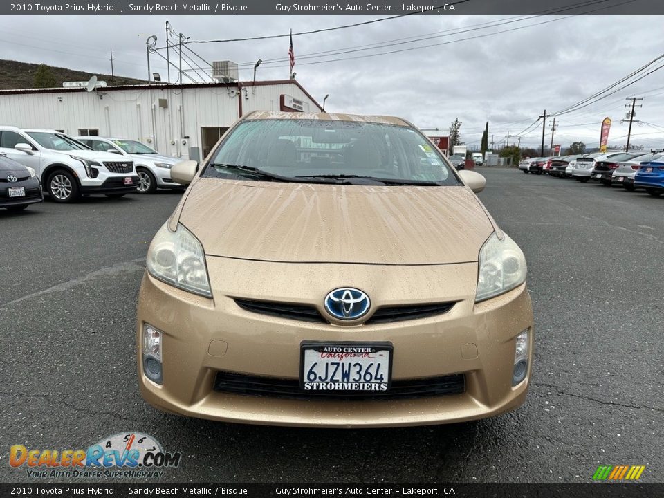 2010 Toyota Prius Hybrid II Sandy Beach Metallic / Bisque Photo #2