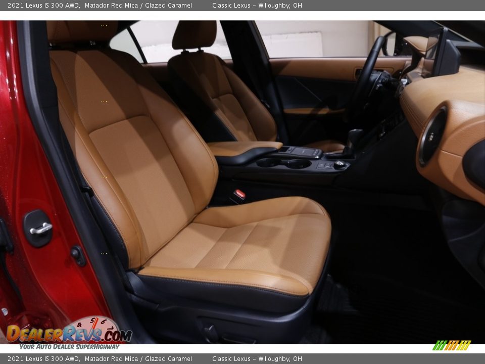 Glazed Caramel Interior - 2021 Lexus IS 300 AWD Photo #16