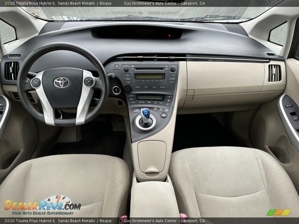 2010 Toyota Prius Hybrid II Sandy Beach Metallic / Bisque Photo #11