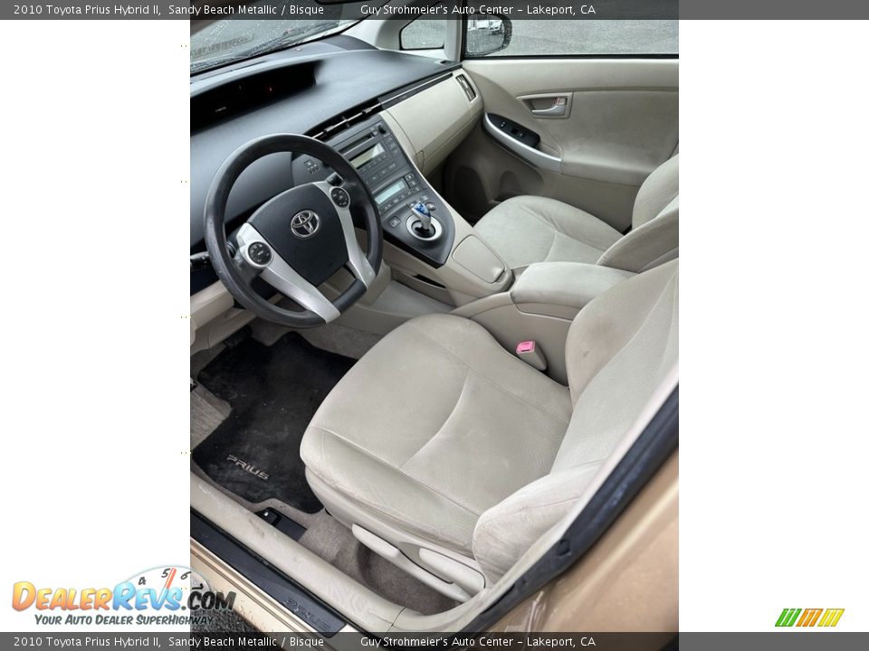 2010 Toyota Prius Hybrid II Sandy Beach Metallic / Bisque Photo #12