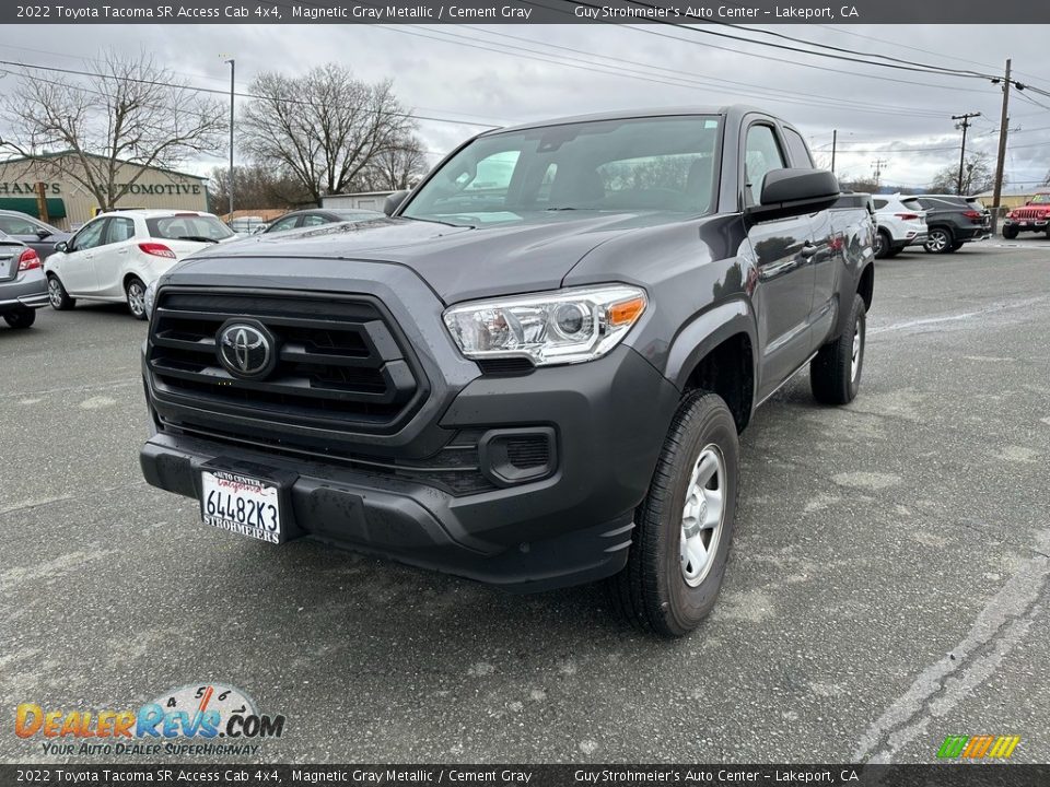 2022 Toyota Tacoma SR Access Cab 4x4 Magnetic Gray Metallic / Cement Gray Photo #3