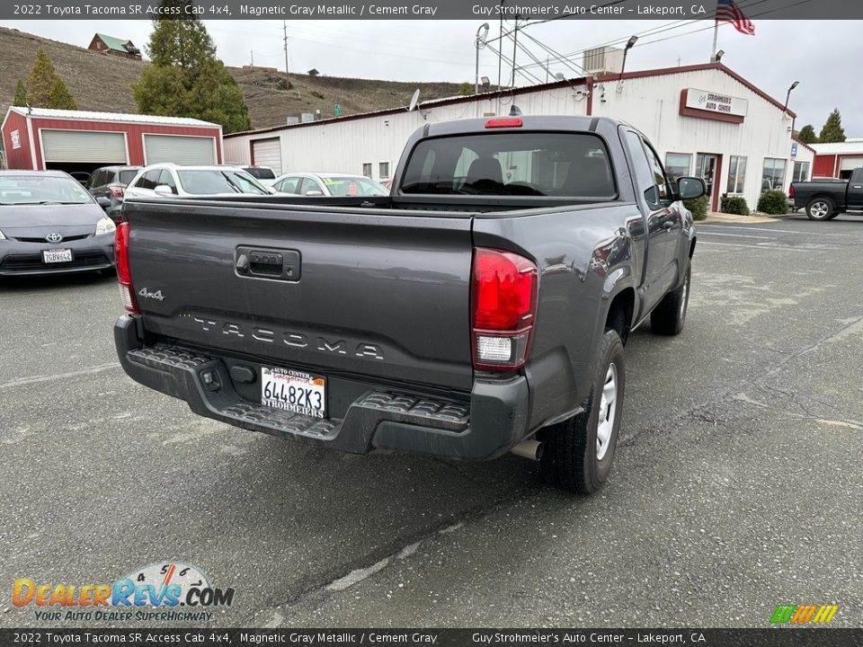 2022 Toyota Tacoma SR Access Cab 4x4 Magnetic Gray Metallic / Cement Gray Photo #6