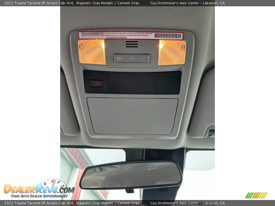 2022 Toyota Tacoma SR Access Cab 4x4 Magnetic Gray Metallic / Cement Gray Photo #12