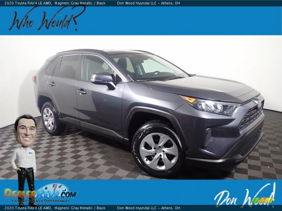 2020 Toyota RAV4 LE AWD Magnetic Gray Metallic / Black Photo #1