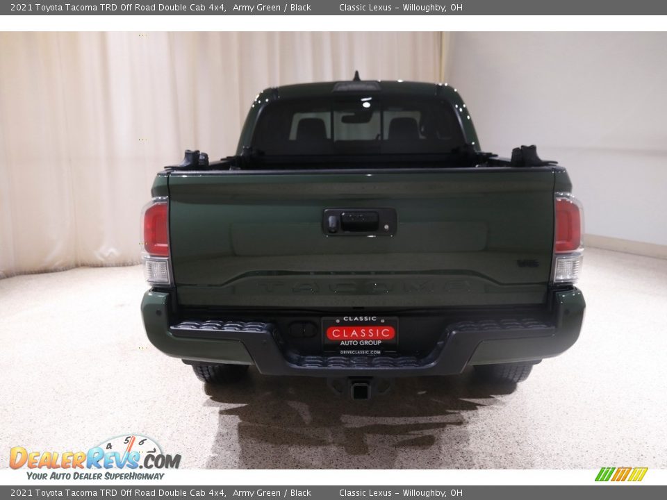 2021 Toyota Tacoma TRD Off Road Double Cab 4x4 Army Green / Black Photo #19
